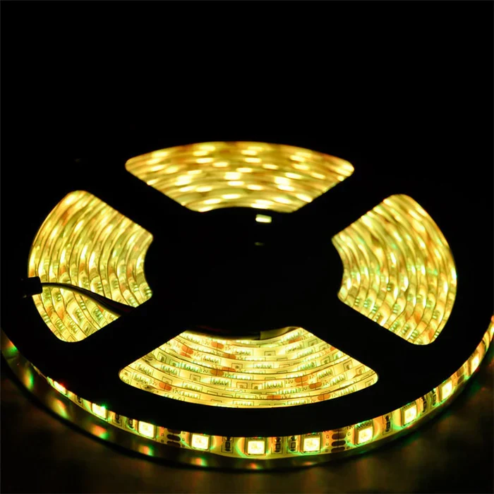 10MM SMD5050 RGB LED Strip Light - DC12V | 60 / 120 LEDs/M | 10mm PCB | IP00 / IP65 / IP67 | 5/50M | for Mirror, Kitchen Cabinet, Bedroom