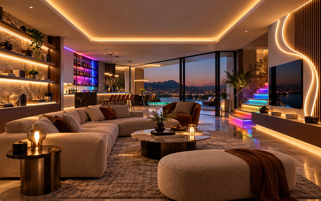 LED Strip Types Explained: SMD, COB, RGB, RGBIC & RGBW