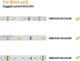 LED Strip Connector Kit – 8mm 2Pin Solderless Assortment Pack | Mixed Set with Strip to Wire / Strip to Strip / L / T / DC Plug – Local Stock US/UK