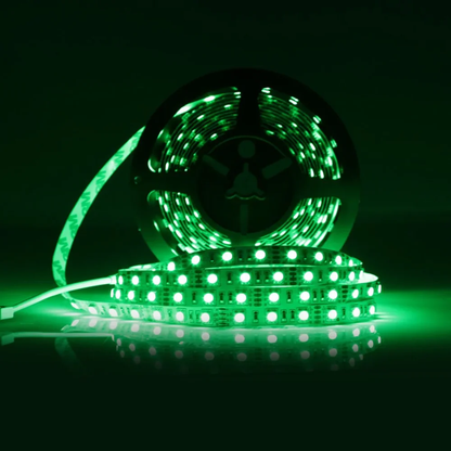 10MM SMD5050 RGB LED Strip Light - DC12V | 60 / 120 LEDs/M | 10mm PCB | IP00 / IP65 / IP67 | 5/50M | for Mirror, Kitchen Cabinet, Bedroom