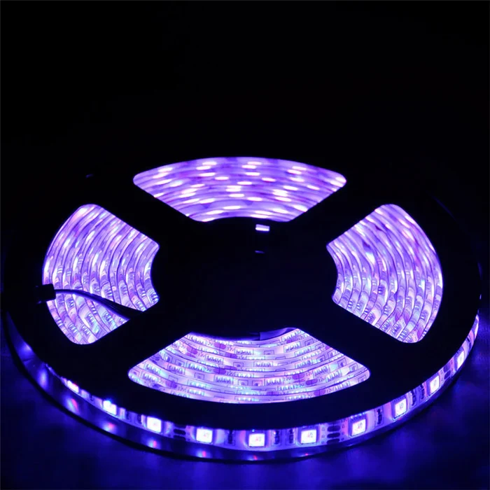 10MM SMD5050 RGB LED Strip Light - DC12V | 60 / 120 LEDs/M | 10mm PCB | IP00 / IP65 / IP67 | 5/50M | for Mirror, Kitchen Cabinet, Bedroom