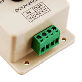 Single Color LED Strip Dimmer – DC12V-24V 8A | Rotary Knob LED Dimmer Controller | Wall Mounting | For 5050/3528 LED Strips
