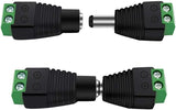 DC Power Jack Plug Adapter – 2.1x5.5mm | Male / Female / Male + Female Barrel Connector – Local Stock US/UK