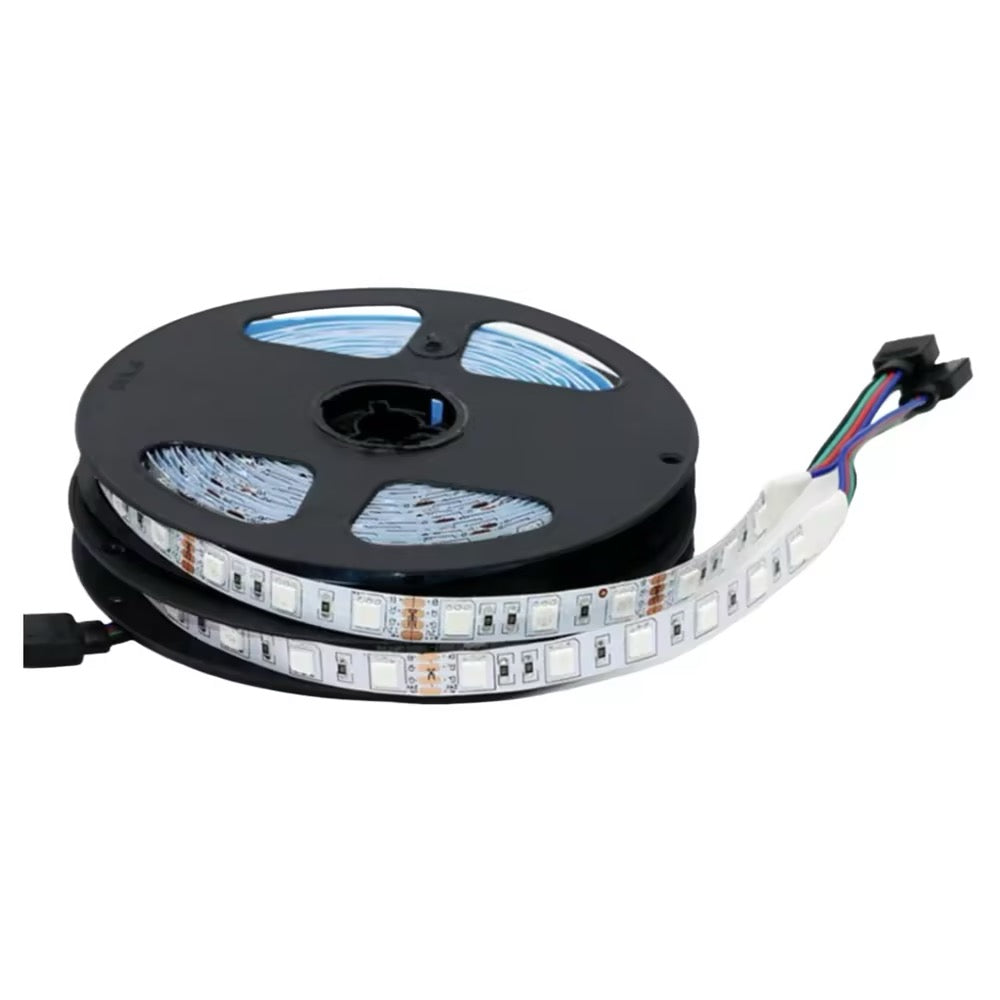 10MM SMD5050 RGB LED Strip Light - DC12V | 60 / 120 LEDs/M | 10mm PCB | IP00 / IP65 / IP67 | 5/50M | for Mirror, Kitchen Cabinet, Bedroom