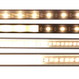 U Shape LED Channel U01-A – 12mm | Silver / Black | Milky White Cover | With Installation Accessories |  – Heavy-Duty Aluminum Profile – 1m / 2m / 3m | 50 / 100-Pack