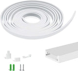 S Series S0410 Standard Install LED Neon Light Housing | 4×10mm Side Emitting silicone neon housing | IP67 Waterproof | 5mm PCB Width | Kitchen Cabinet Display Window | 16.4FT/5M | Local Stock US/UK/DE