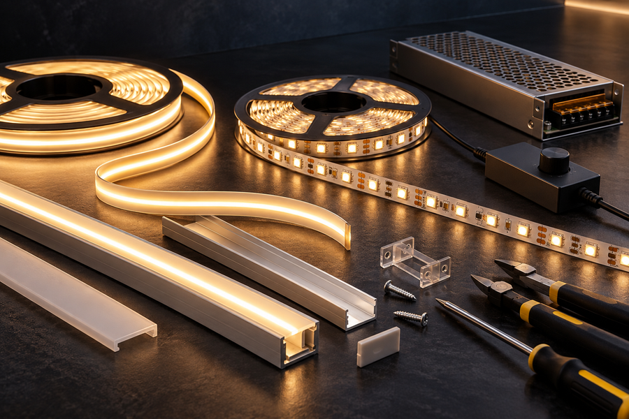 LED Strip Guides