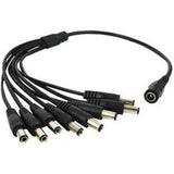 DC5.5x2.1mm Female to Male Connector Cable Family Collection DC Plug DC Conversion Cable DC Splitter - LEDStrips8
