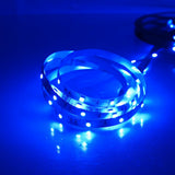DC 12V Red/Blue/Green/Yellow Dimmable SMD5050-150 Flexible LED Strips 30 LEDs Per Meter 10mm Width 450lm Per Meter - LEDStrips8