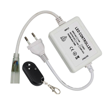 110V/220V AC LED Dimmer for AC 110V/220V LED Strip Lights£¬ RF Wireless Dimmer Switch - LEDStrips8