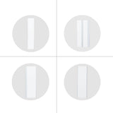1M/5M/10M/20M  Pack of T1018 LED Neon Light Housing Kit with End Caps and Mounting Clips, Flexible Neon Channel Fit for 10mm Wide LED Strip Lights - LEDStrips8