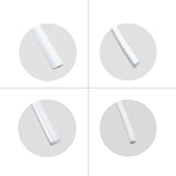 1M/5M/10M/20M  Pack of T0815 LED Neon Light Housing Kit with End Caps and Mounting Clips, Flexible Neon Channel Fit for 5mm Wide LED Strip Lights - LEDStrips8