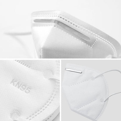 1000PCS (1CARTON) KN95 Face Masks, 5-Ply Cotton Filter for Dust, Germ Protection