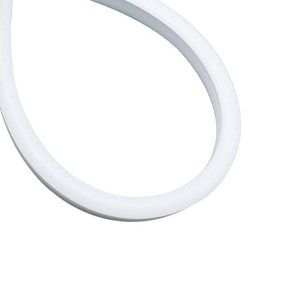 1M/5M/10M/20M  Pack of T0817 LED Neon Light Housing Kit with End Caps and Mounting Clips, Flexible Neon Channel Fit for 8mm Wide LED Strip Lights - LEDStrips8