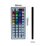 44Key IR Remote Controller for RGB LED Strip Lights 4-pin DC12V-24V LED Strip Controller - LEDStrips8