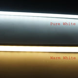 5 / 10 Pack 12V DC LED Surface Linear Profile LED Light Strip in Aluminum Profile with Cover for Under Cabinet Lighting - LEDStrips8