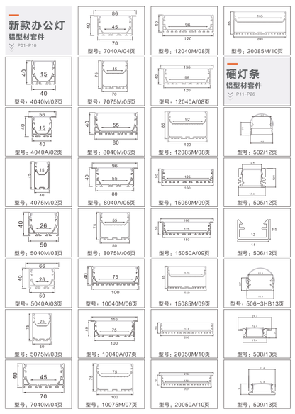 LED Aluminum Profiles