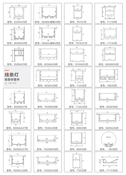 LED Aluminum Profiles