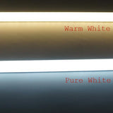 5 / 10 Pack 12V DC LED Corner Linear Profile LED Light Strip in Aluminum Profile with Cover for Under Cabinet Lighting - LEDStrips8