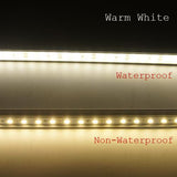 5 / 10 Pack SMD5630 Rigid LED Strip lighting 72LEDs per Meter with U Aluminum Shell - LEDStrips8