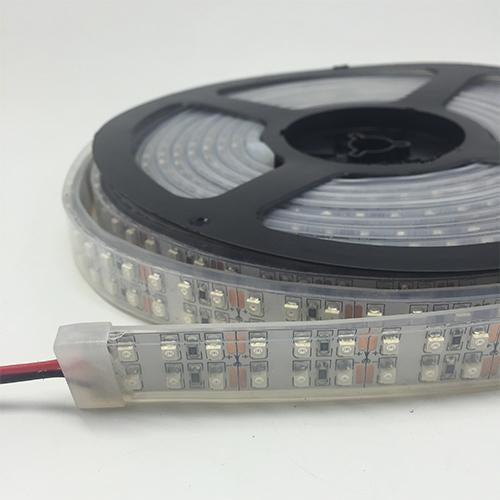 DC12V SMD3528-1200-IR InfraRed (850nm/940nm) Signle Chip Double Row Flexible LED Strips 240LEDs 19.2W Per Meter - LEDStrips8
