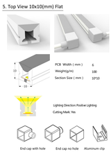 Silicon Neon Light Tube - LED Strip Light Housing