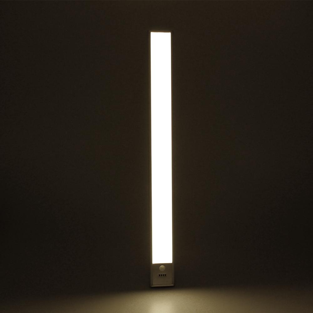 40cm (15.75'') LED Motion Sensor Light, 1500mA Rechargeable Wireless Motion Nightlight Portable Magnetic Stick Up Night Light